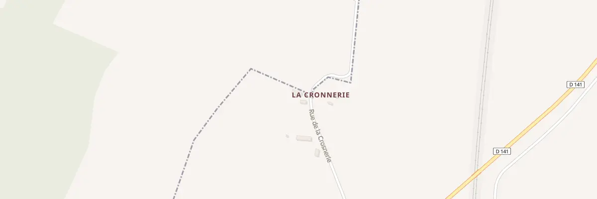 Plan du 112 La Crosnerie à Bouffry