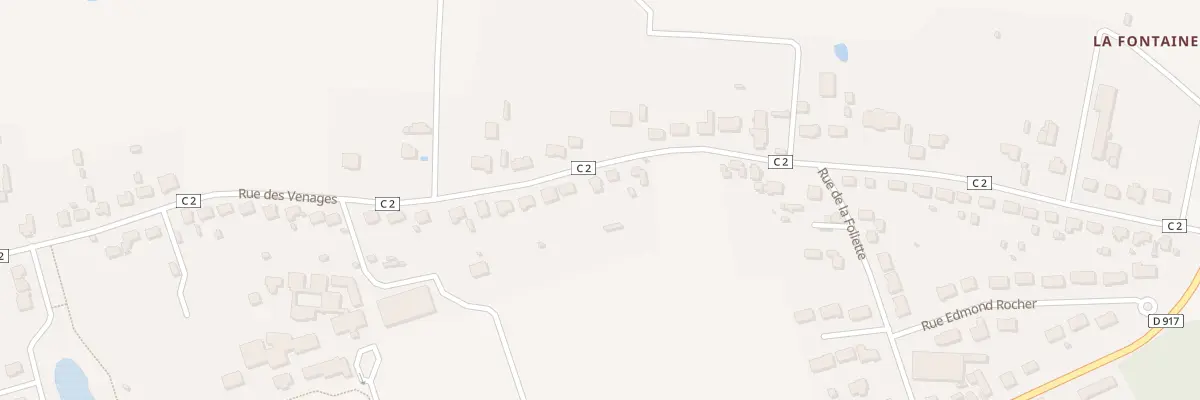 Plan du 44 Rue des Venages à Naveil