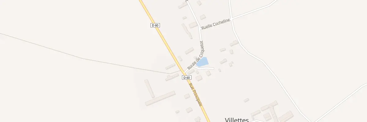 Plan du 8B Rte de Criquetot à Villettes