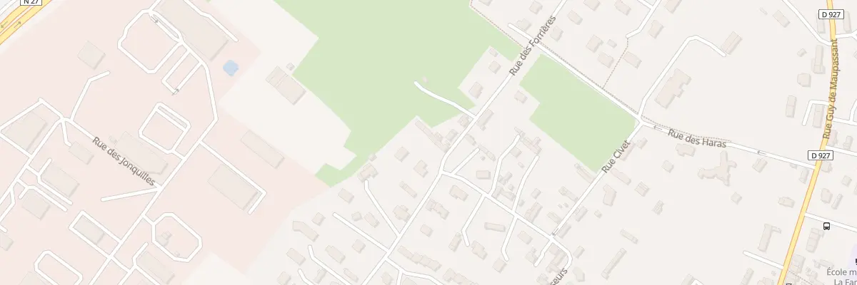 Plan du 5025 Rue des Forrières à Tôtes