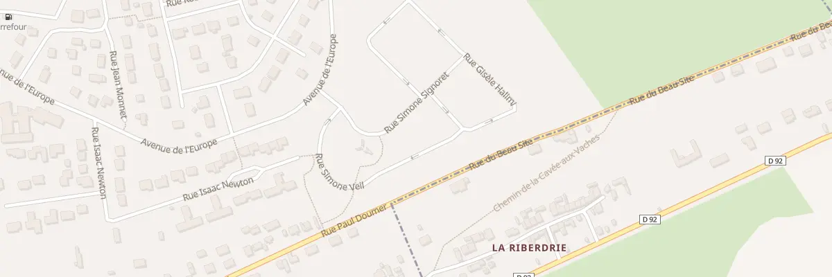 Plan du 15 Rue Simone Veil à Saint-Aubin-lès-Elbeuf