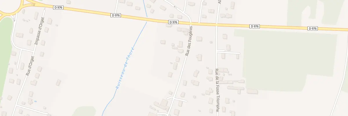 Plan du 4 Rue des Fougères à Civray-de-Touraine