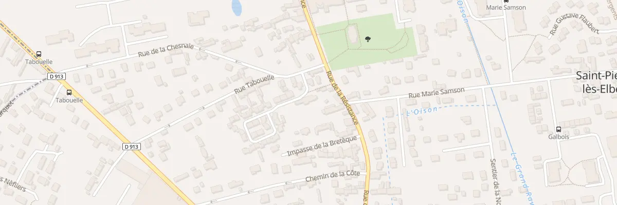 Plan du 200 Rue de la Résistance à Saint-Pierre-lès-Elbeuf