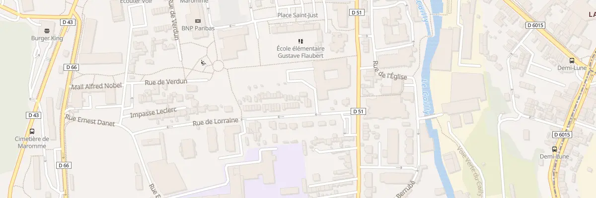 Plan du 12 Rue de Lorraine à Maromme
