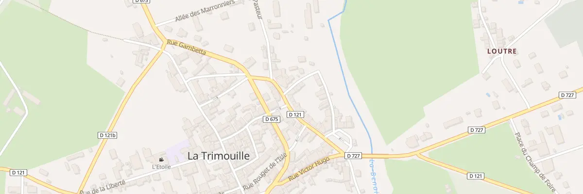 Plan du 24 Rue de Trupet à La Trimouille