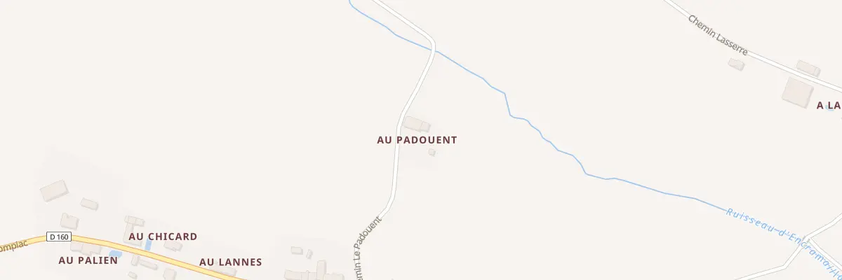 Plan du 5035 Au Padouent à Seysses-Savès