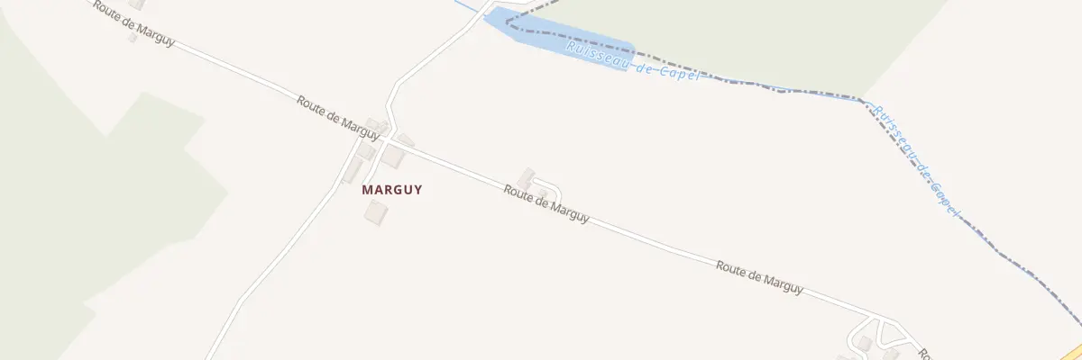 Plan du 5203 Marguy à Saint-Nazaire-de-Valentane