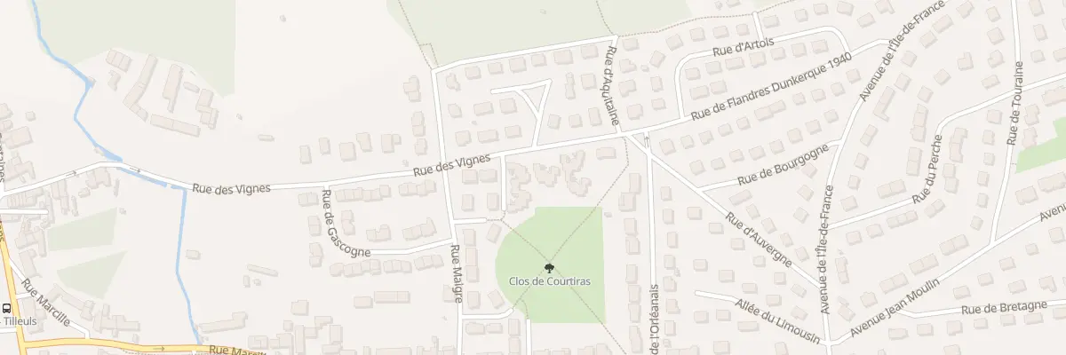 Plan du 61A Rue des Vignes à Vendôme