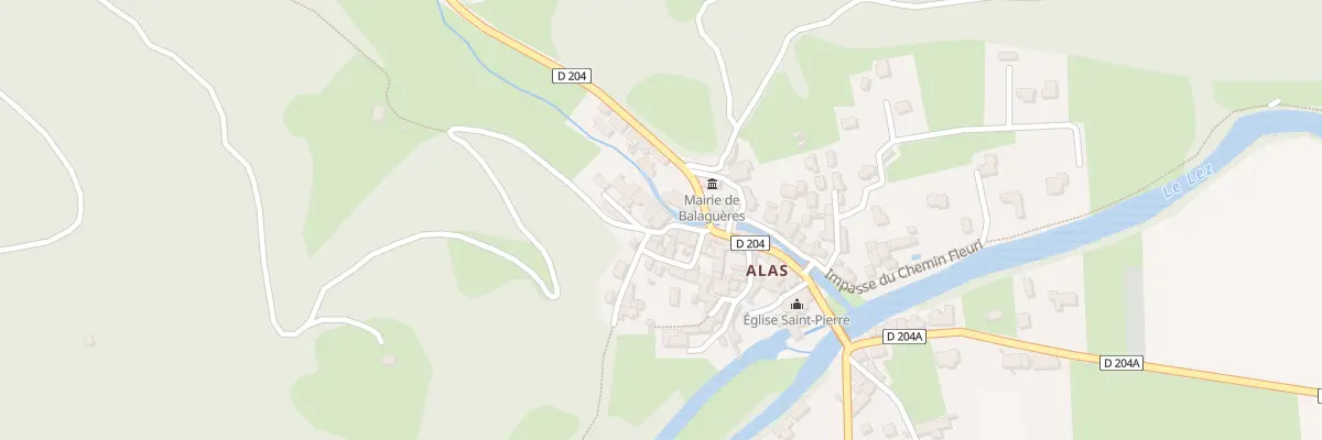 Plan du 126 Village à Balaguères
