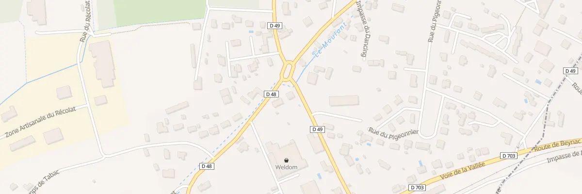 Plan du 9 Av de Sarlat à Saint-Cyprien
