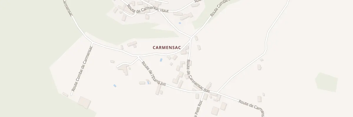 Plan du 158A Carmensac à Meyrals