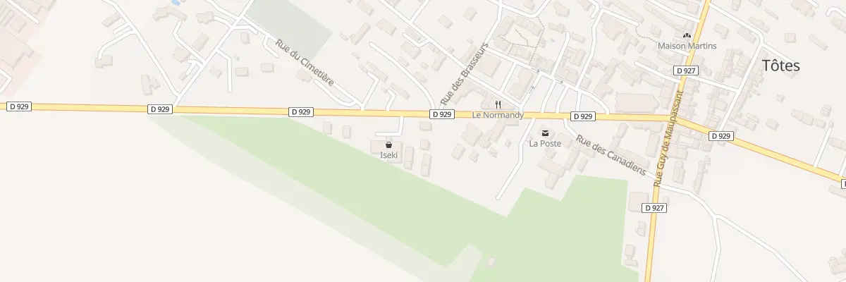 Plan du 9A Rte du Havre à Tôtes