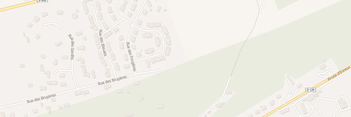Plan du 7 Rue des Pervenches à La Bonneville-sur-Iton