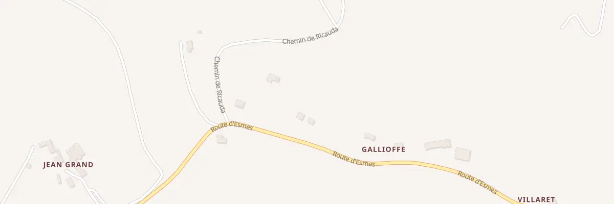 Plan du 5195A Gailloffe à Montesquieu