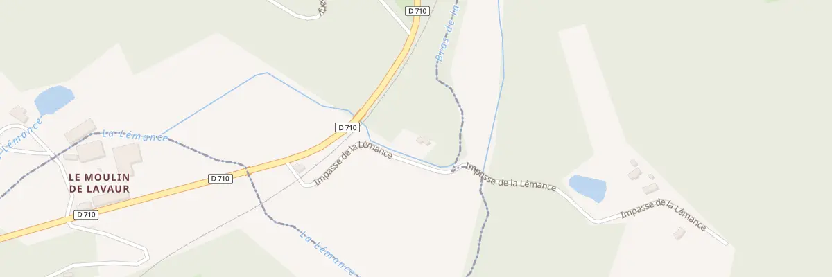 Plan du 9001 La Levade à Lavaur
