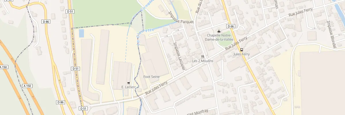 Plan du 4 Imp de l’Industrie à Déville-lès-Rouen