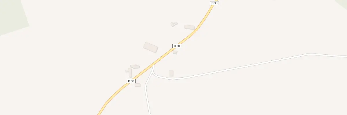 Plan du 2 La Salmondiere à La Croix-du-Perche