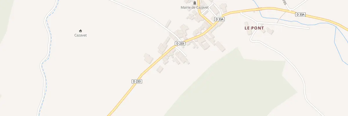 Plan du 17 Rue des 2 Fontaines à Cazavet