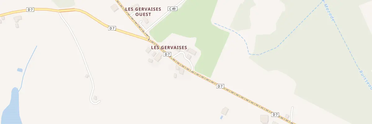 Plan du 5128 Rte de Détours à Moissac