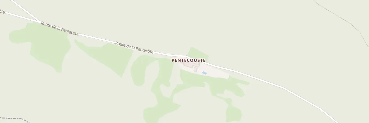 Plan du 1A Pentecouste à Ausseing