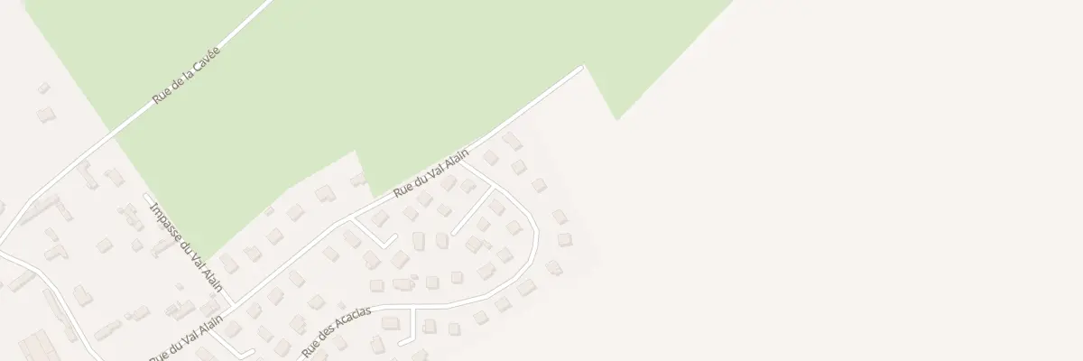 Plan du 356 Rue des Acacias à Hautot-sur-Mer