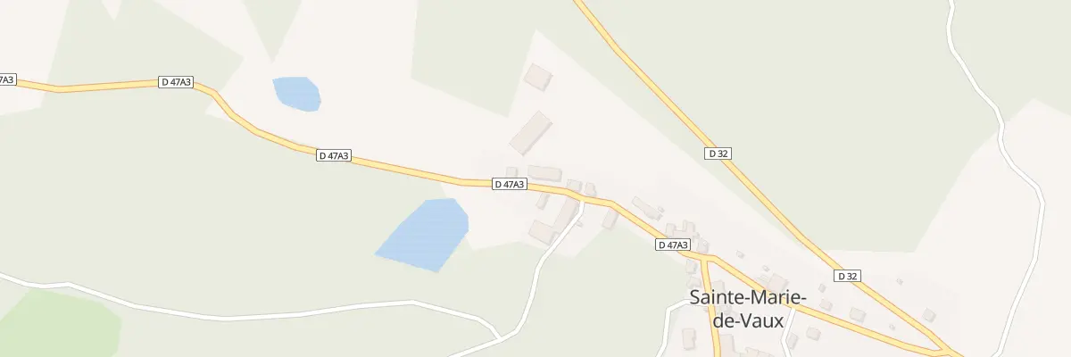 Plan du 16 Rue de l’Eglise à Sainte-Marie-de-Vaux