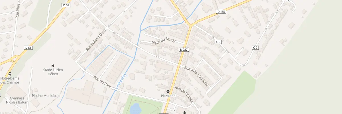 Plan du 215 Rte de Dieppe à Malaunay