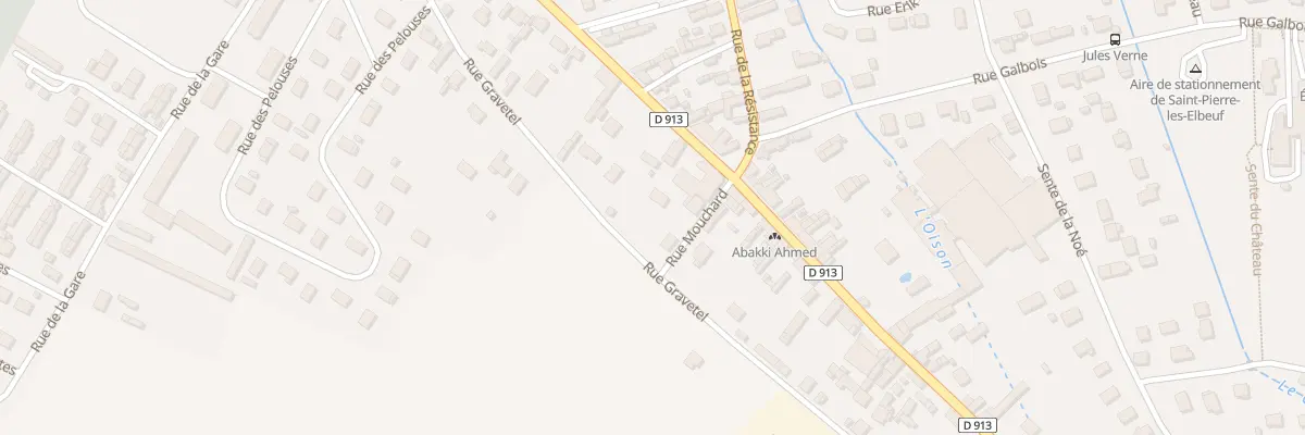 Plan du 600 Rue Gravetel à Saint-Pierre-lès-Elbeuf