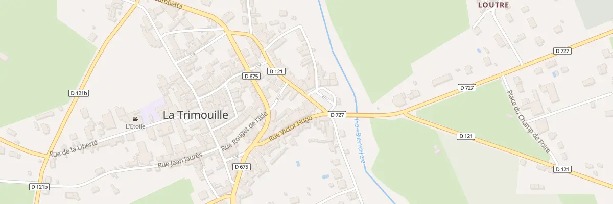 Plan du 5 Rue de Trupet à La Trimouille