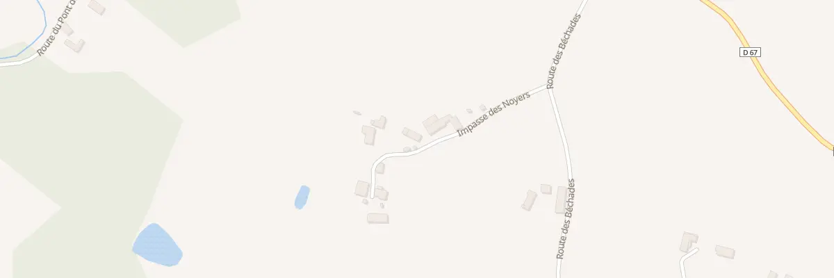 Plan du 168 Imp des Noyers à Sarrazac