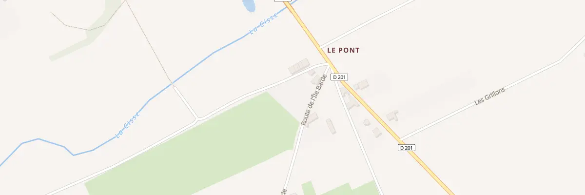 Plan du 4 Rte de l’Ile Barde à Limeray