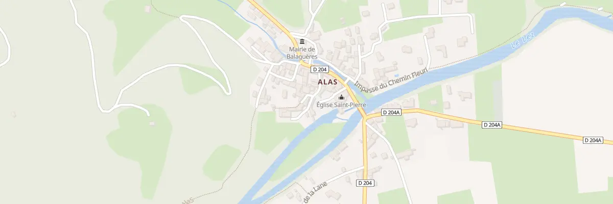 Plan du 144 Village à Balaguères