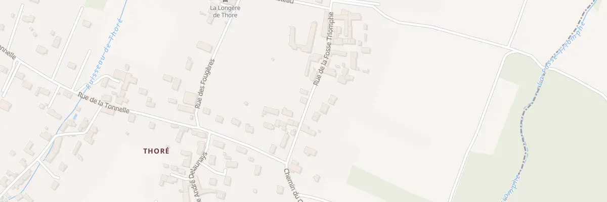 Plan du 12B Rue de la Fosse Triomphe à Civray-de-Touraine