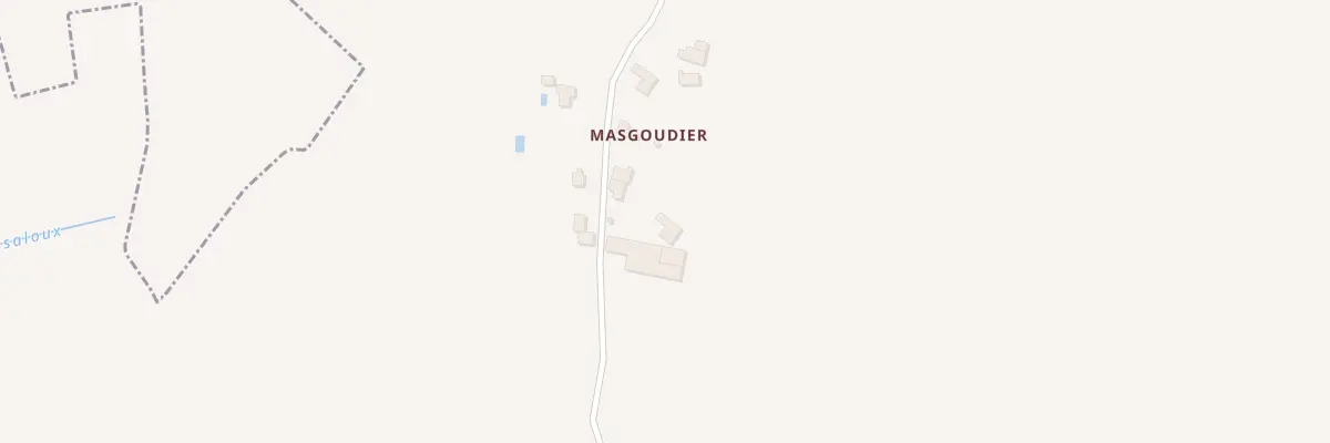 Plan du 5335 Masgoudier à Flavignac