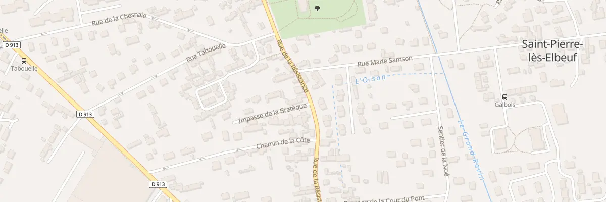 Plan du 270 Rue de la Résistance à Saint-Pierre-lès-Elbeuf