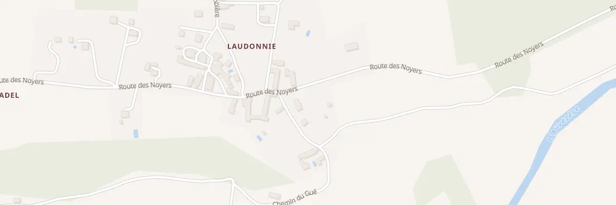Plan du 855 Rte des Noyers à Tourtoirac
