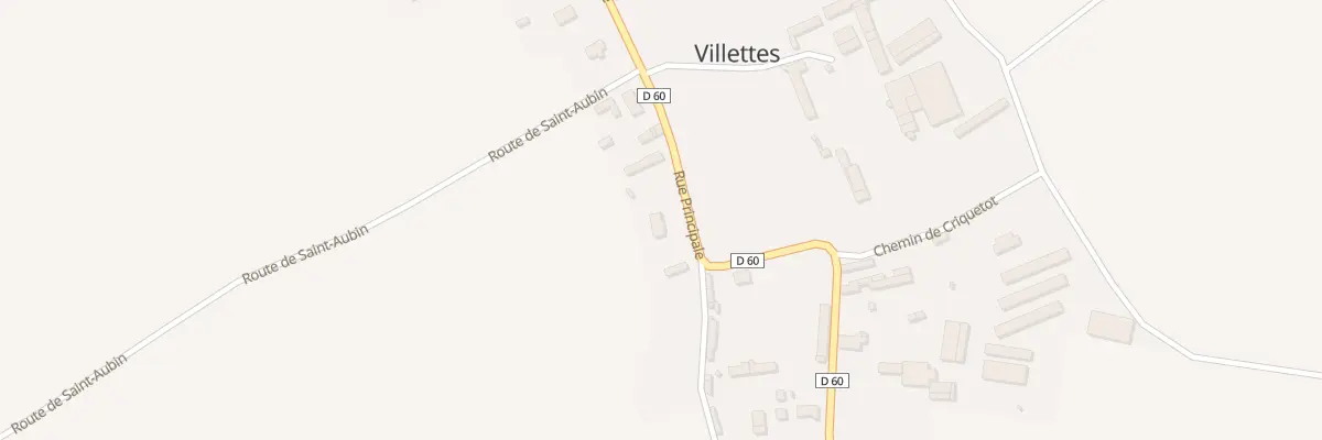 Plan du 10B Rue Principale à Villettes