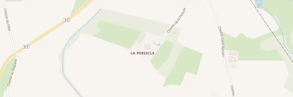 Plan du 300 Che de la Periscle au Pin-Murelet