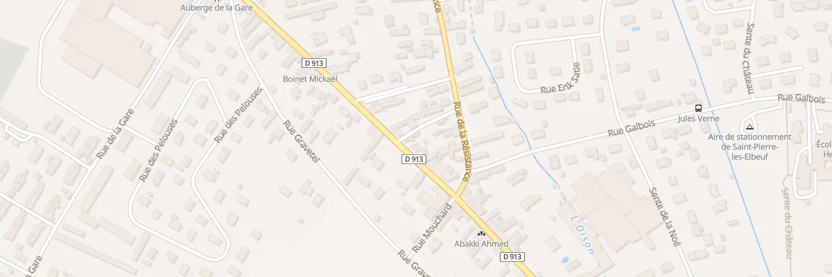 Plan du 2190 Rue de Louviers à Saint-Pierre-lès-Elbeuf