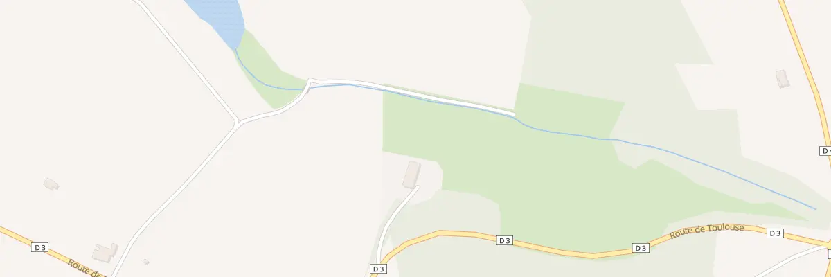 Plan du 2927 Rte de Toulouse à Beaumont-de-Lomagne