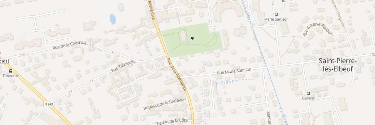 Plan du 550 Rue Marie Samson à Saint-Pierre-lès-Elbeuf
