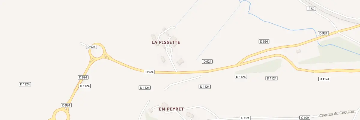 Plan du 2400 Rte d’Auch à L’Isle-Jourdain
