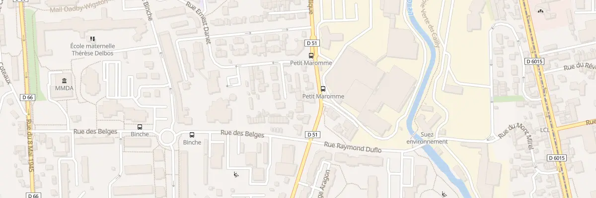 Plan du 1C Rue Ernest Danet à Maromme