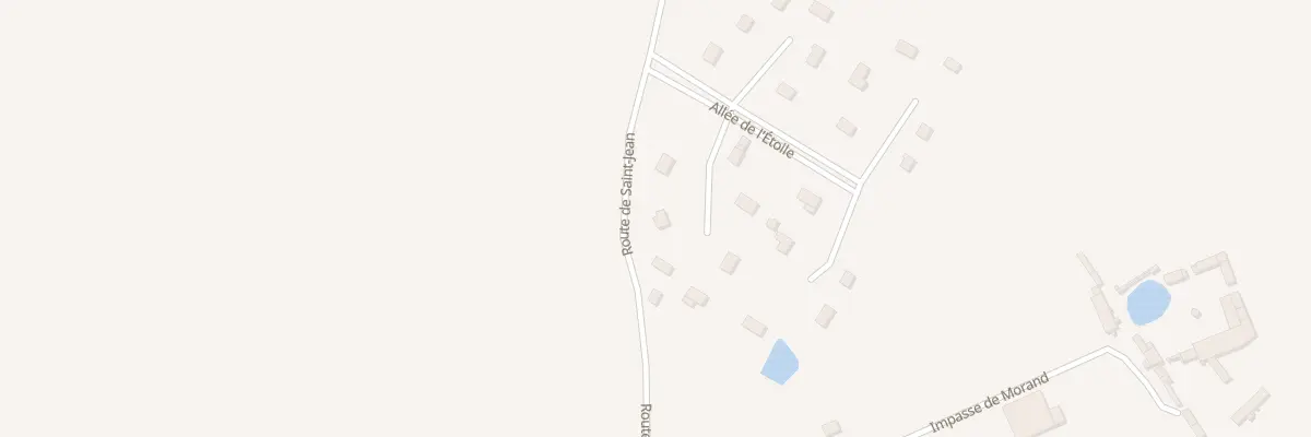 Plan du 6 All des Châtaigniers à Caugé