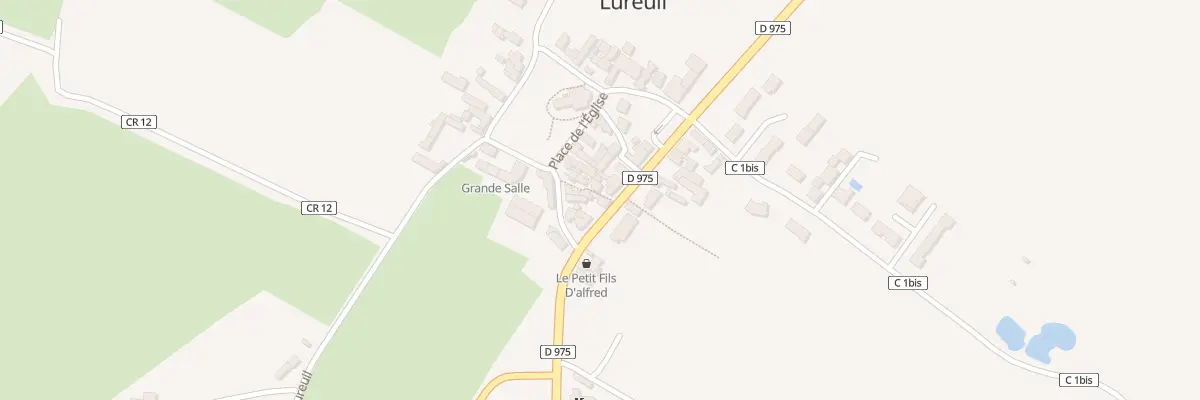 Plan du 16 Rue de la Mairie à Lureuil