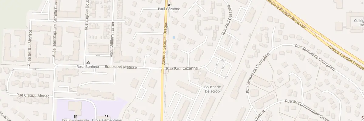 Plan du 116 Rue Paul Cézanne au Grand-Quevilly