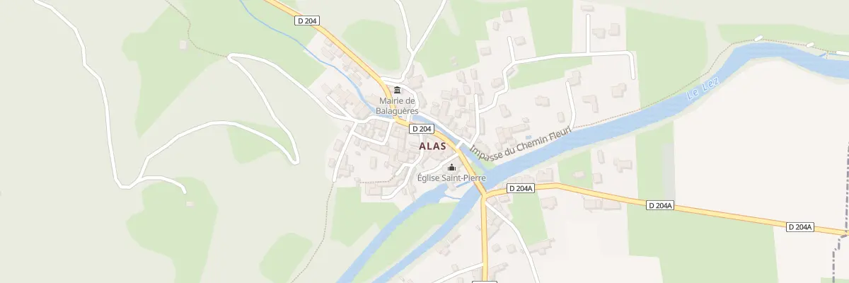 Plan du 140 Village à Balaguères