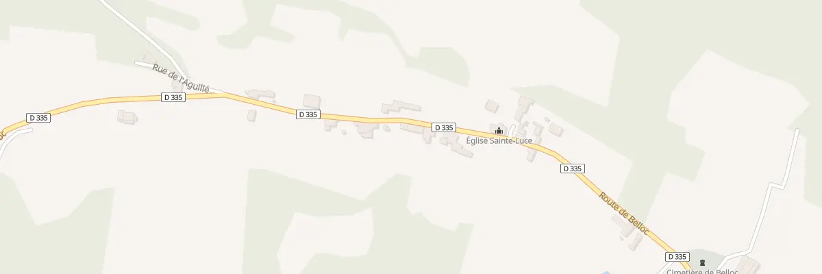 Plan du 236 Belloc à Betchat