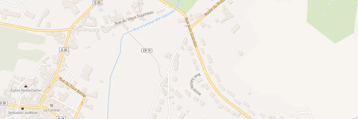 Plan du 32 Rue des Laitiers à Senonches