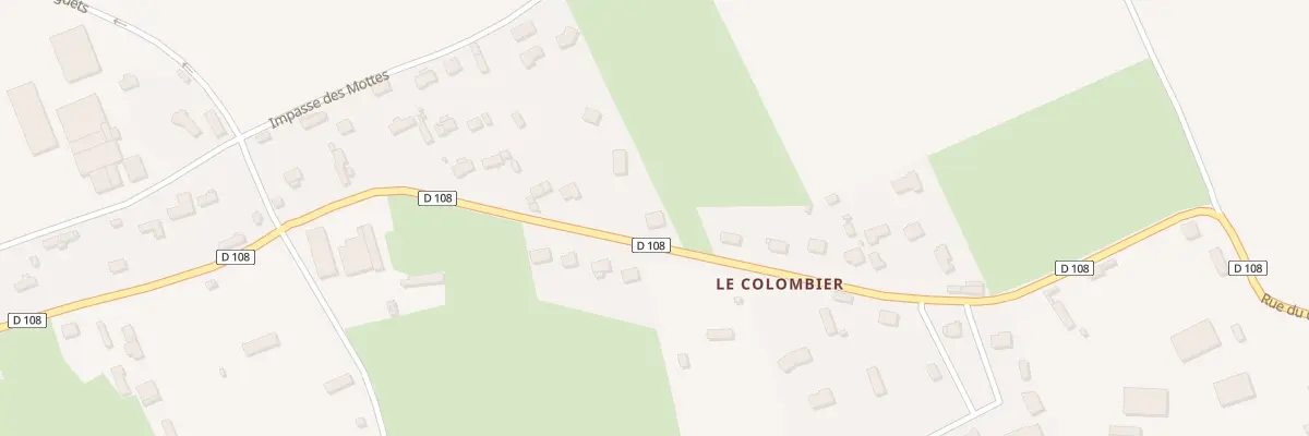 Plan du 275 Rue du Colombier à Auppegard